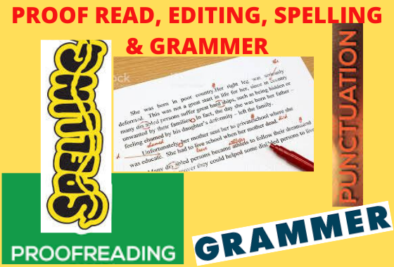 I will proofread and edit 6,000 words in just 10 hours.
