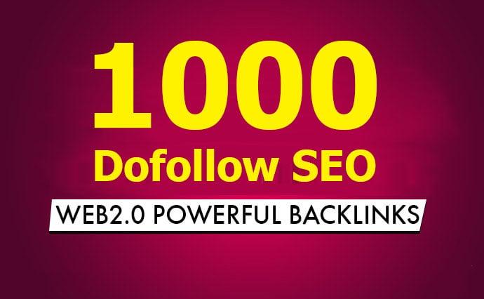 do 1000 contextual dofollow seo backlinks for google ranking