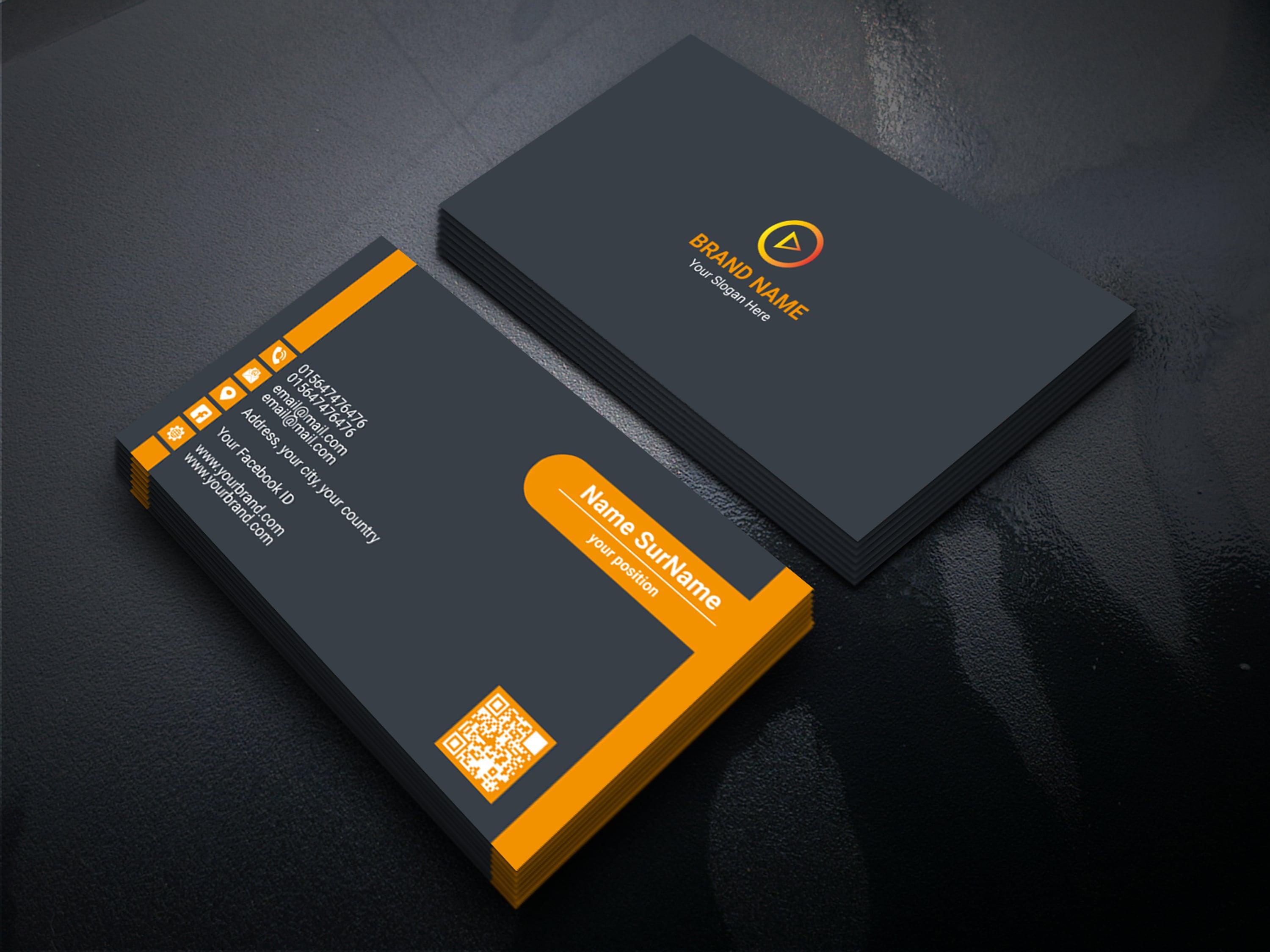 I will create a unique and luxury business card design