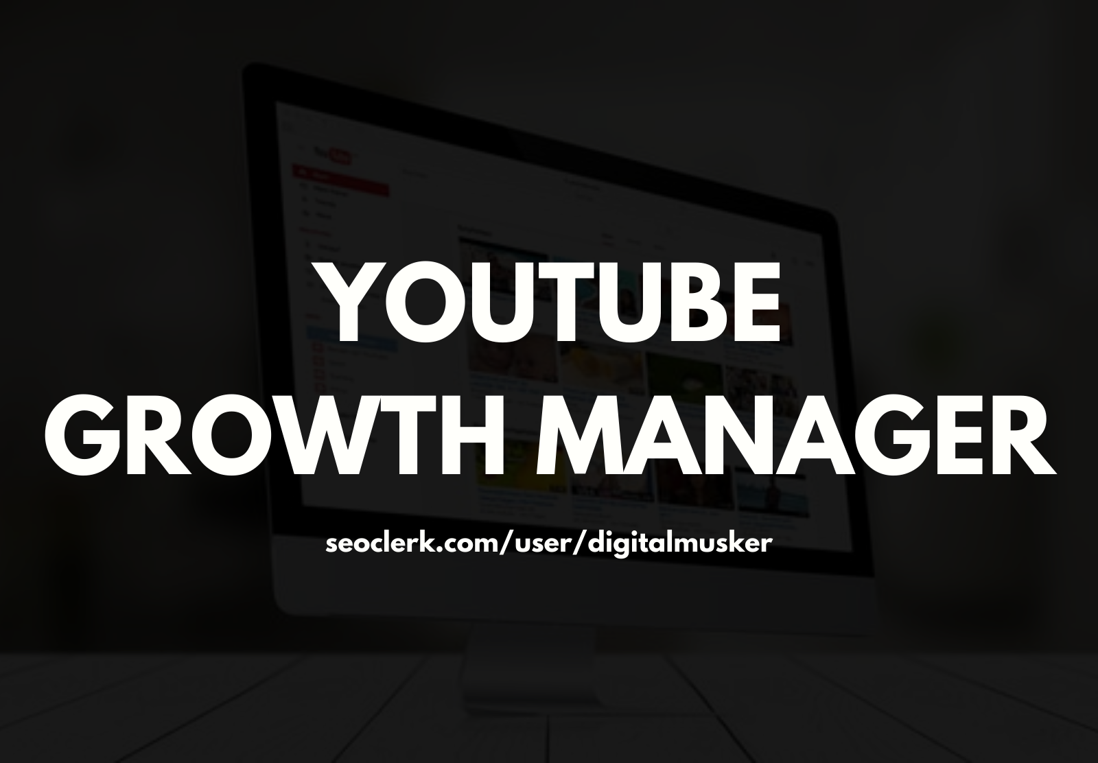 YouTube SEO Growth Manager For Top Ranking