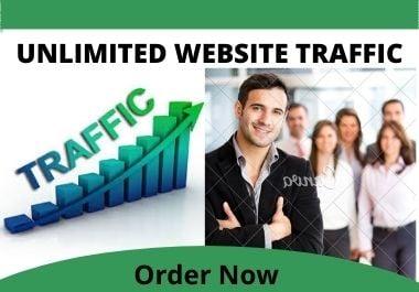 Bring UNLIMITED and AUTHENTIC Website TRAFFIC 