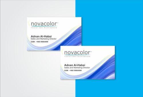 I will work on designing business cards