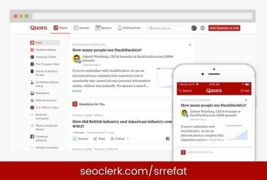 I will provide 15 High quality Quora answers in 48 hours