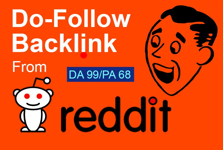 Reddit Rank Powerfull 35 Defend Account Do-Folollow Backlinks For Your sites