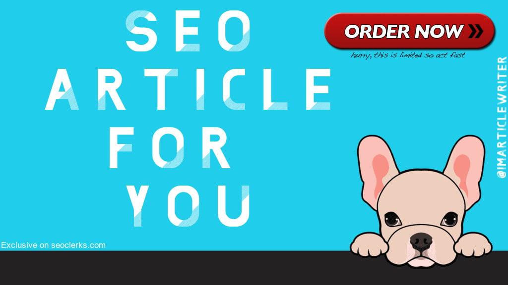 Seo Based Unique Article for you