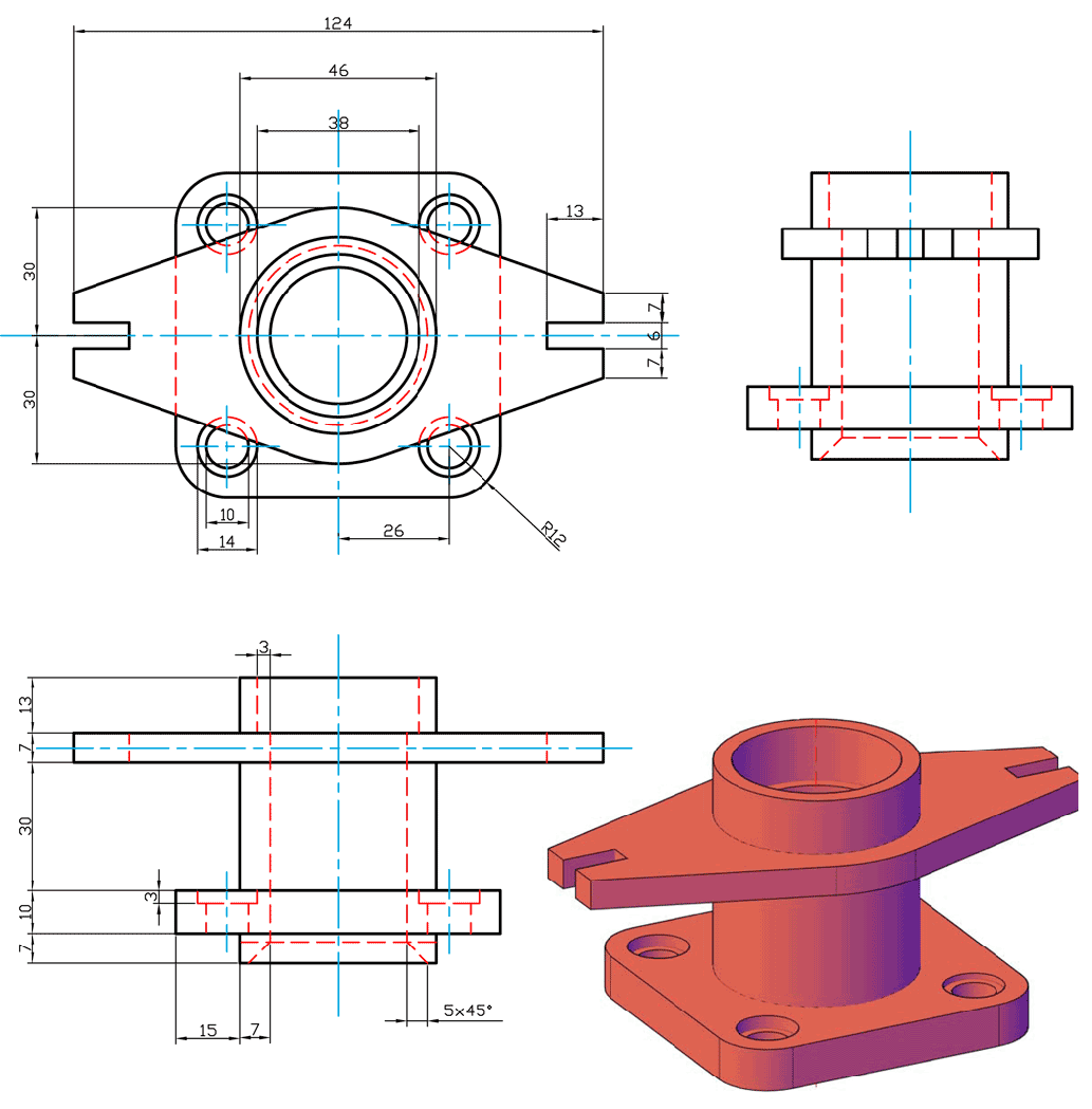 I will make auto cad drawing and Solid works drawing from PDF,images and hand drawn