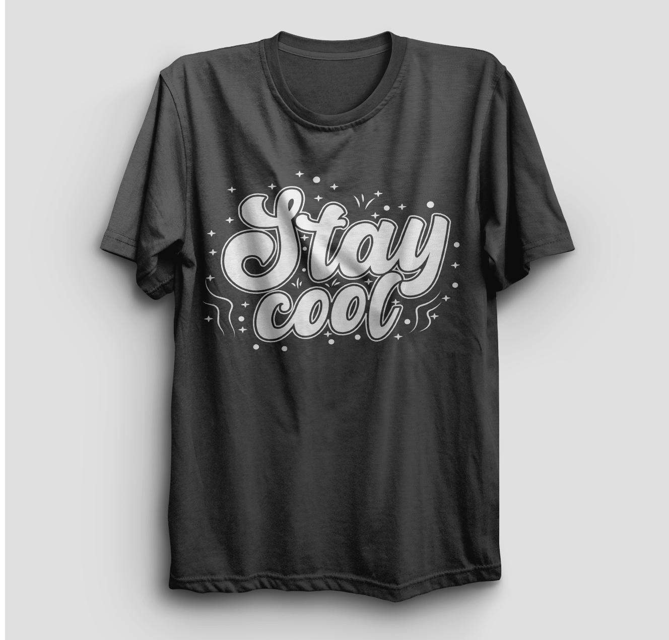 i will do typography t shirt, graphic custom creative t shirt design in 7 hrs