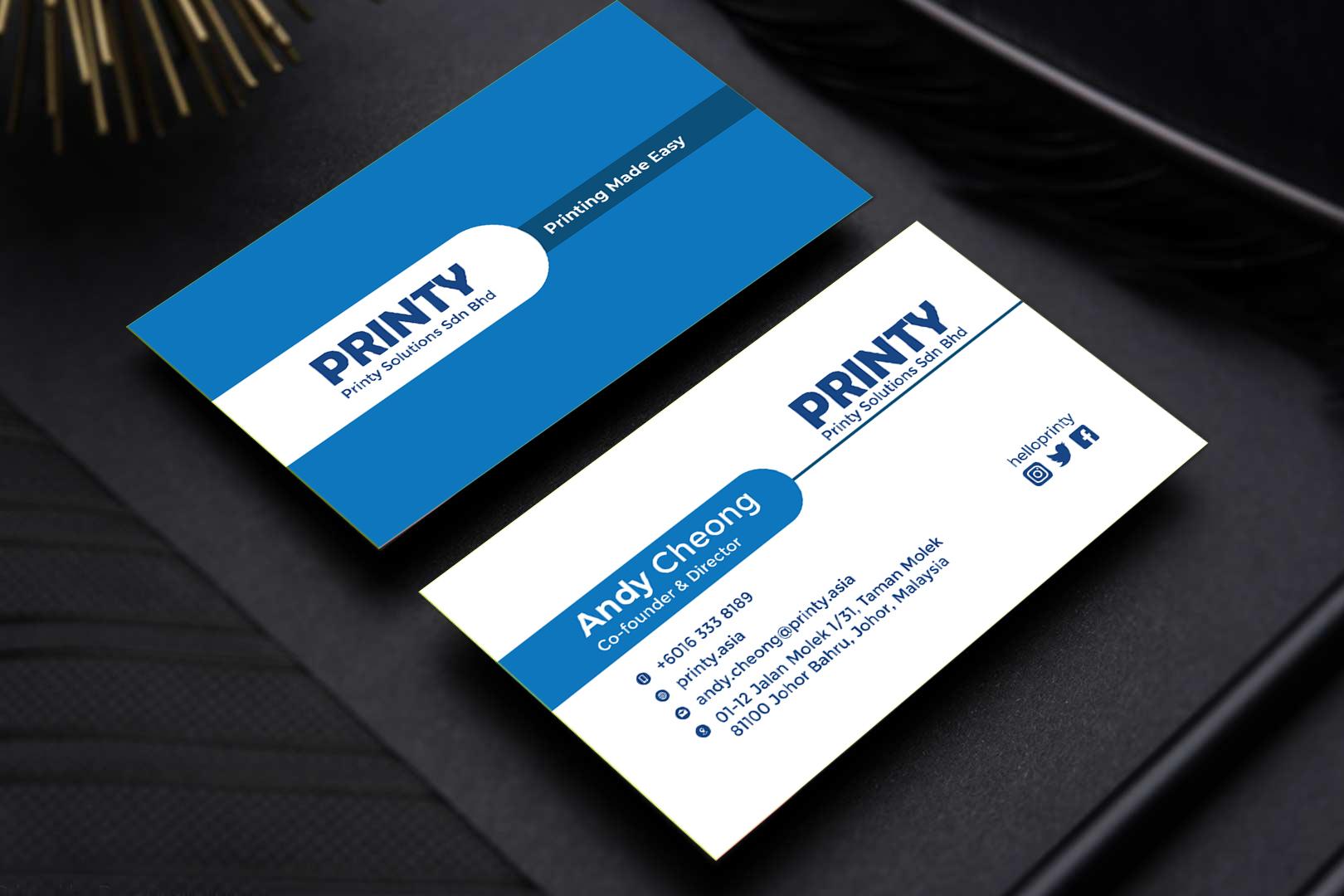 I will creat Luxury Business Card Designs