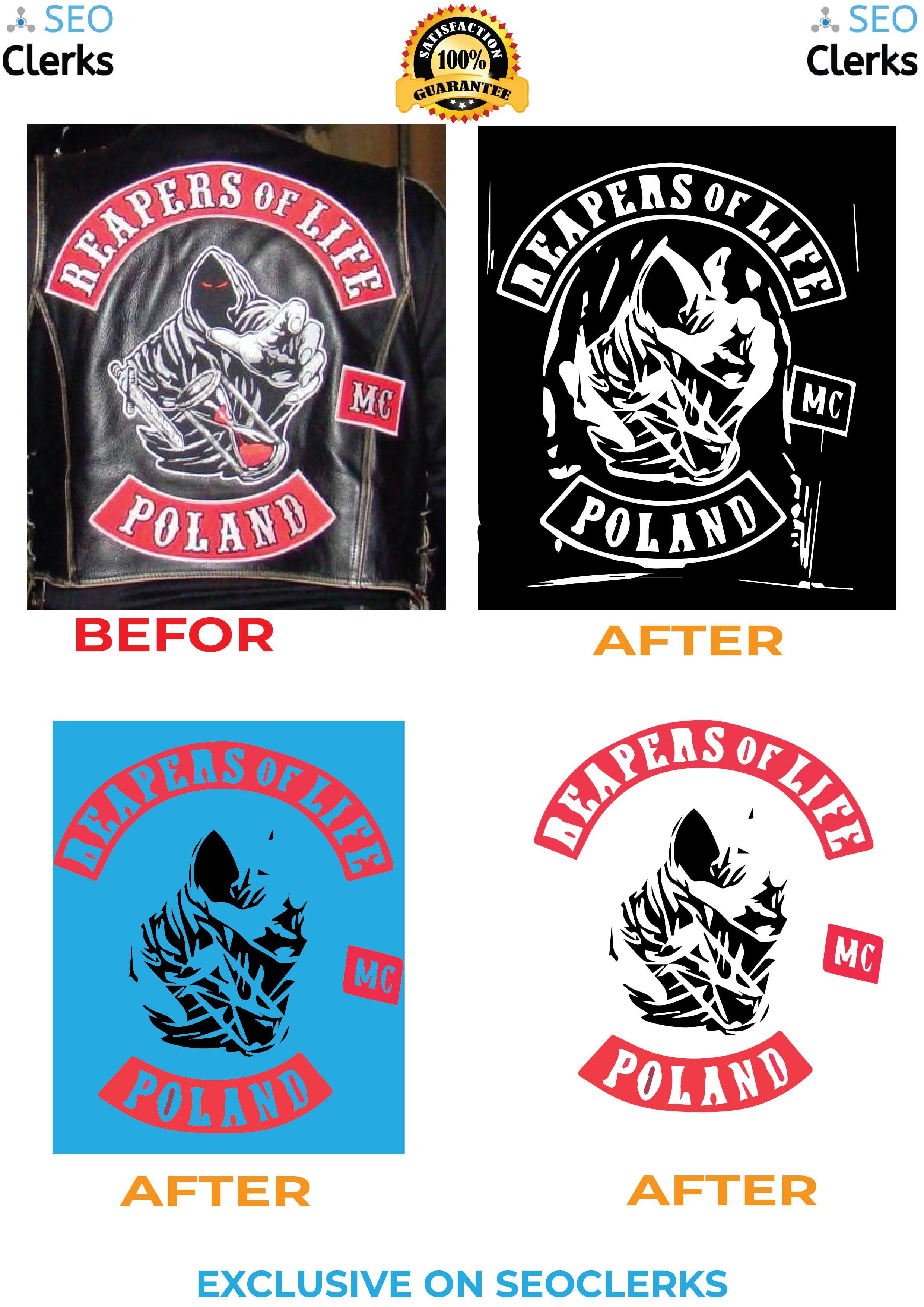 I will do manually vector tracing, vectorize logo, image or drawing etc.