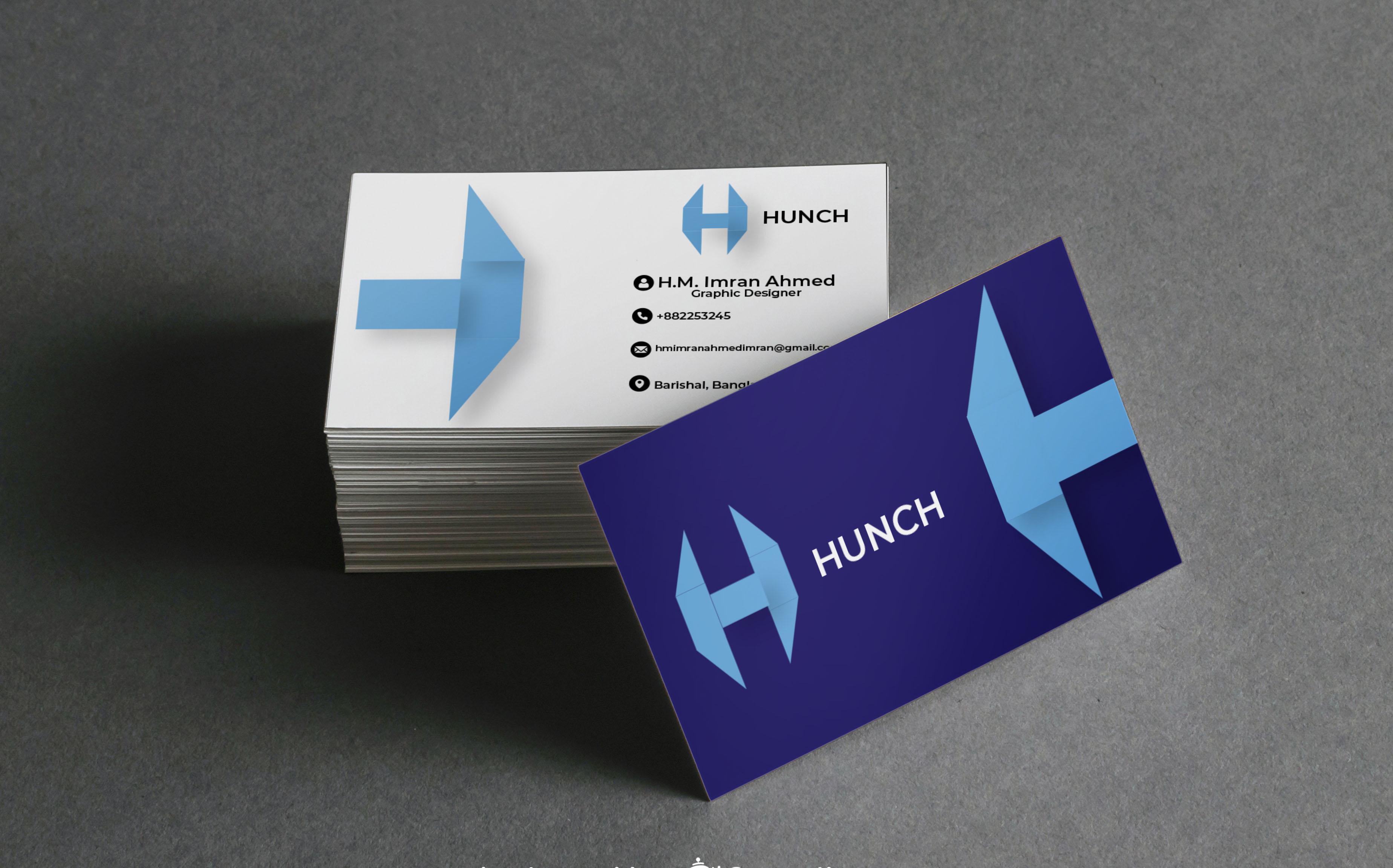 I will design professional modern minimal business card and logo for you.
