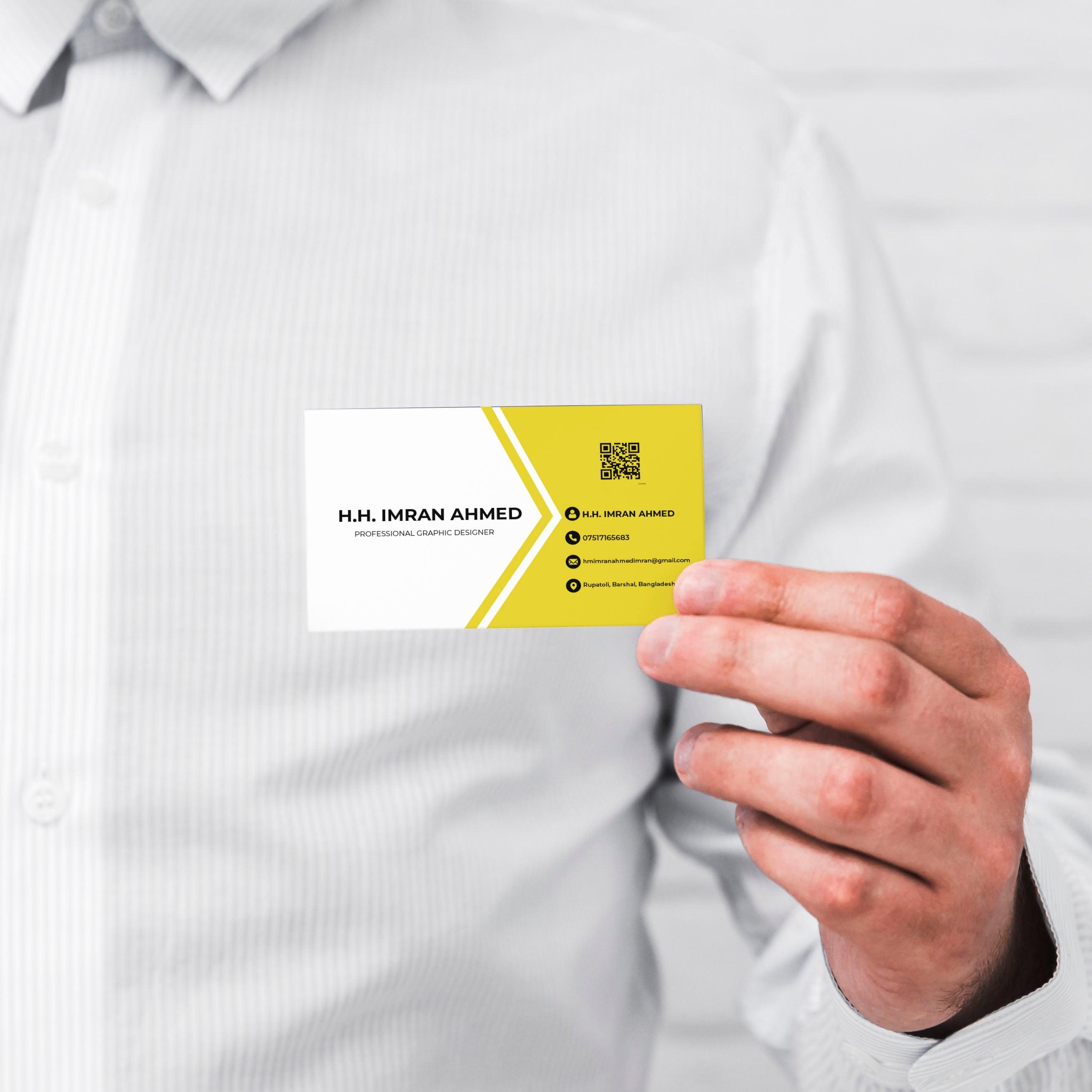 I will design professional modern minimal business card and logo for you.