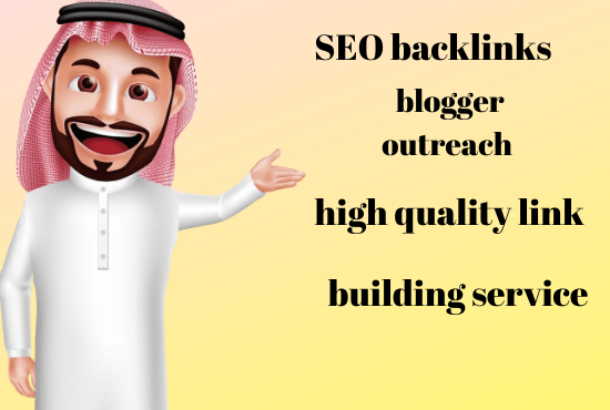 I will create SEO backlinks through blogger outreach high quality link building service