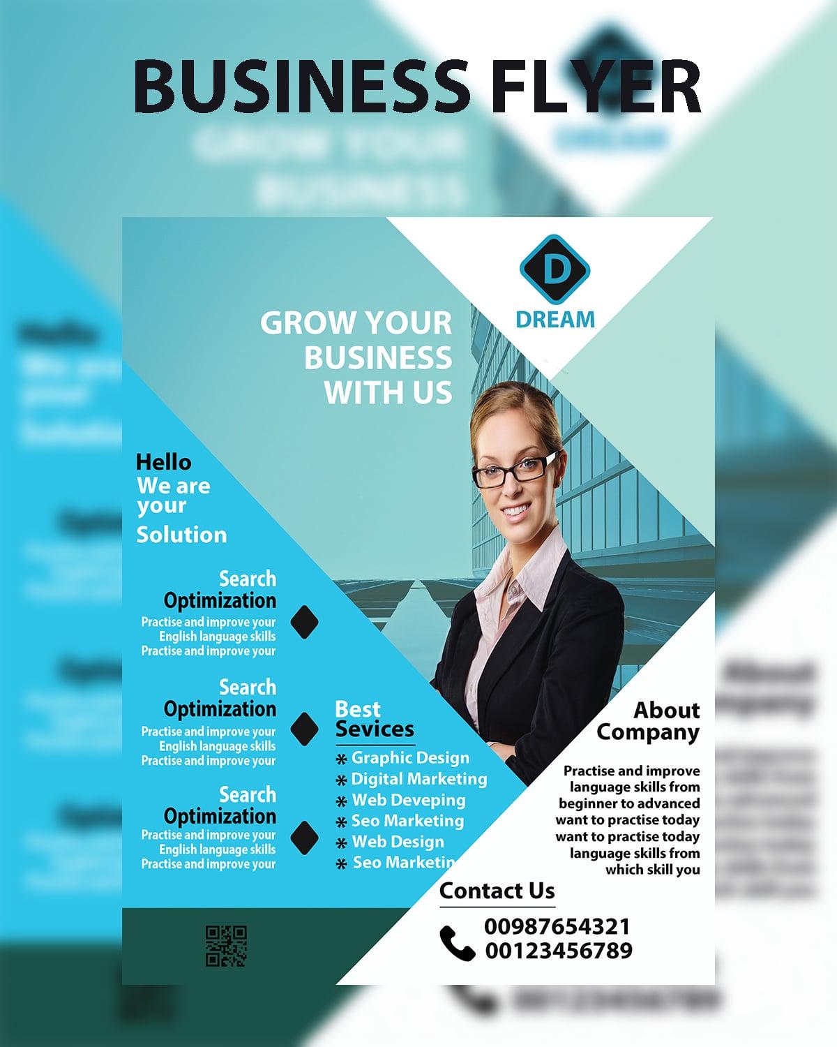 I will make business flyer design and other social media banner