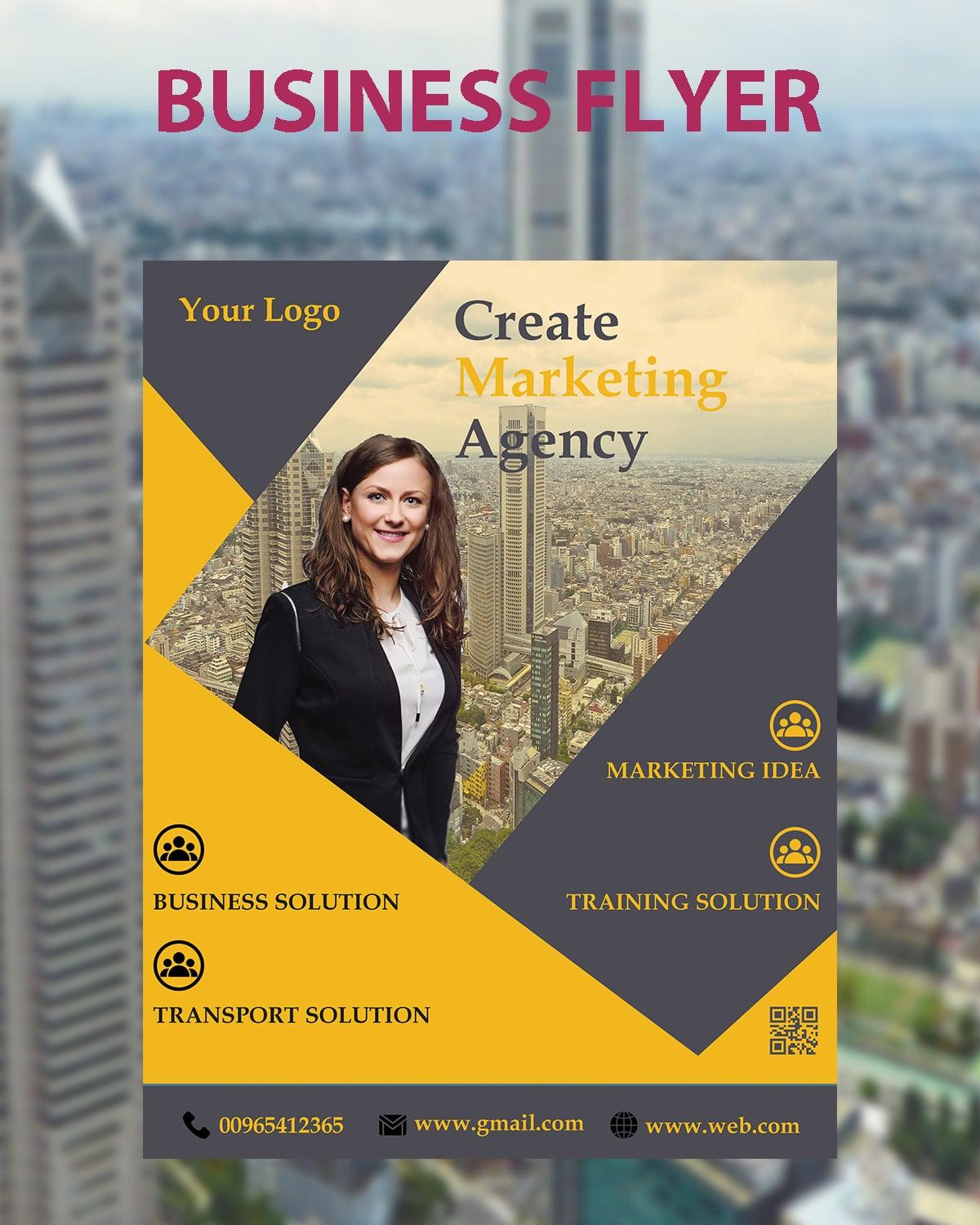 I will make business flyer design and other social media banner