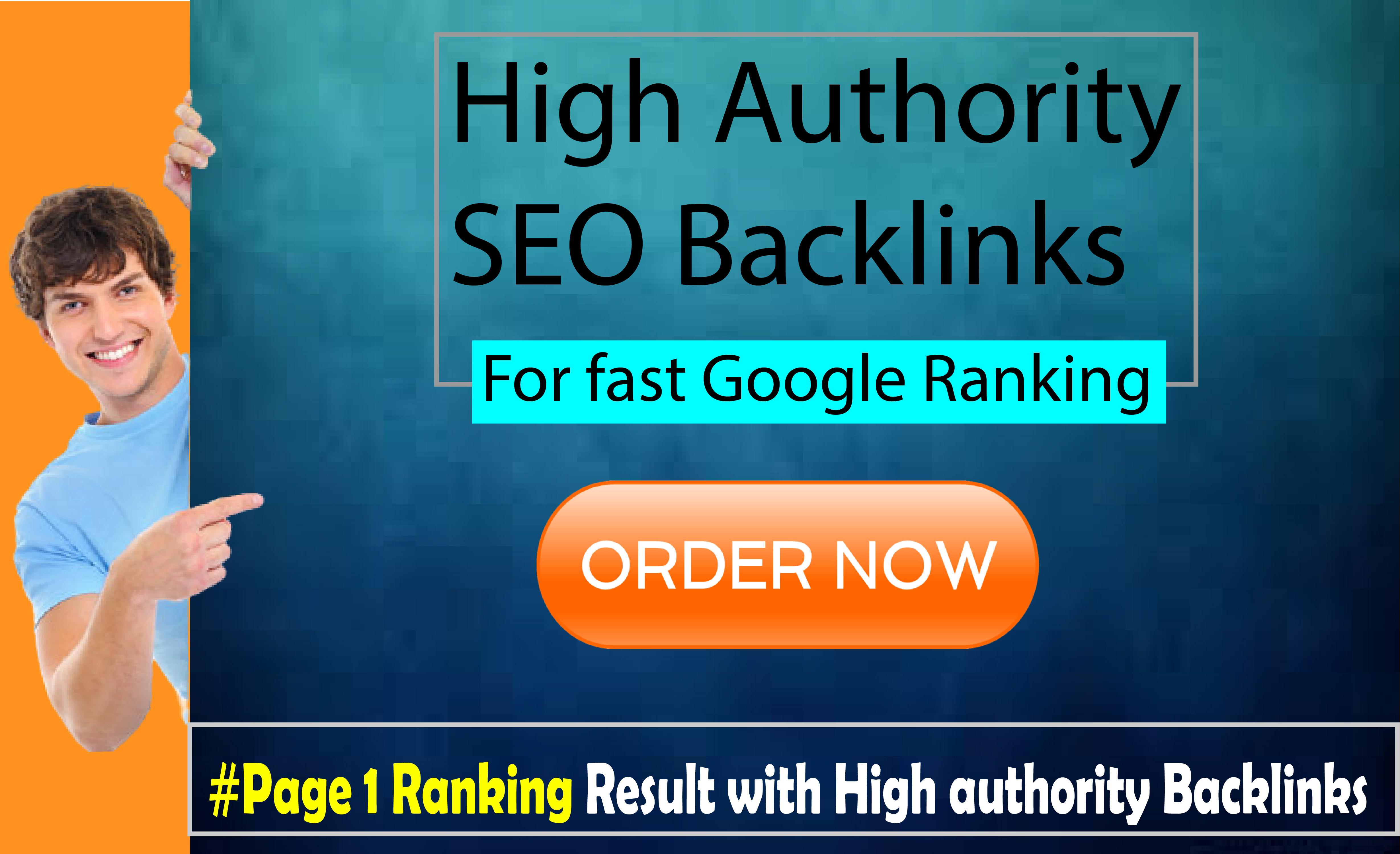 I will 260 white hat SEO backlinks service for fast google ranking