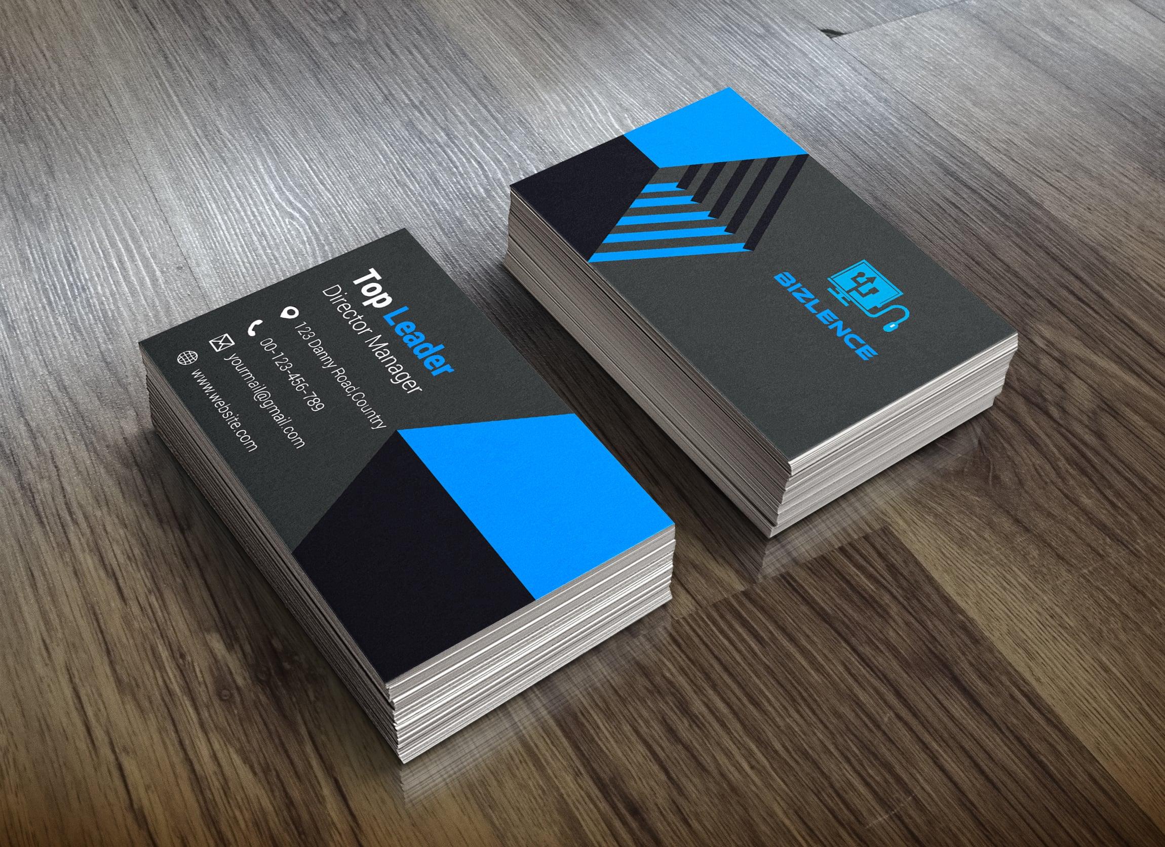 I will make professional and unique business card 