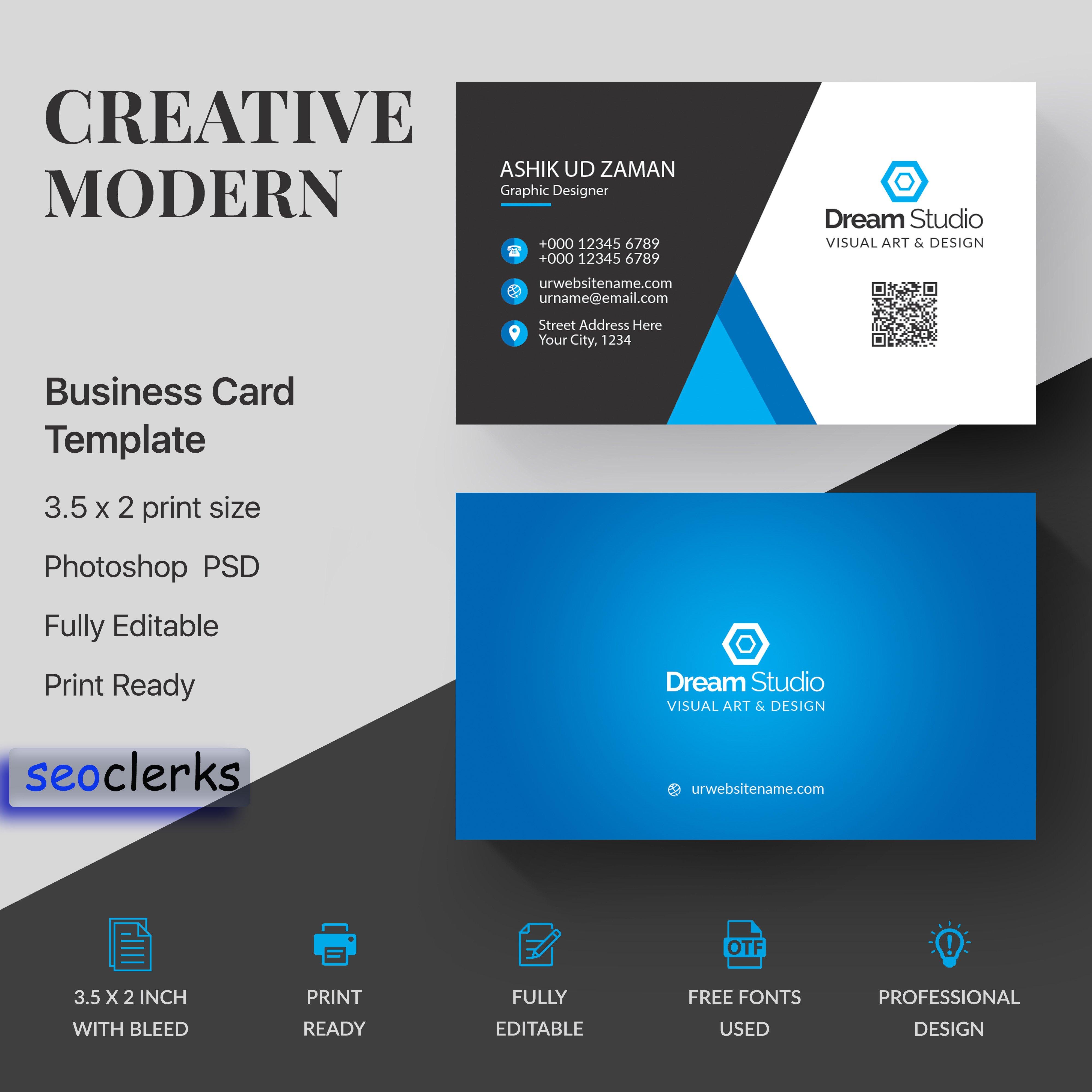 I will do professional business card design for you.