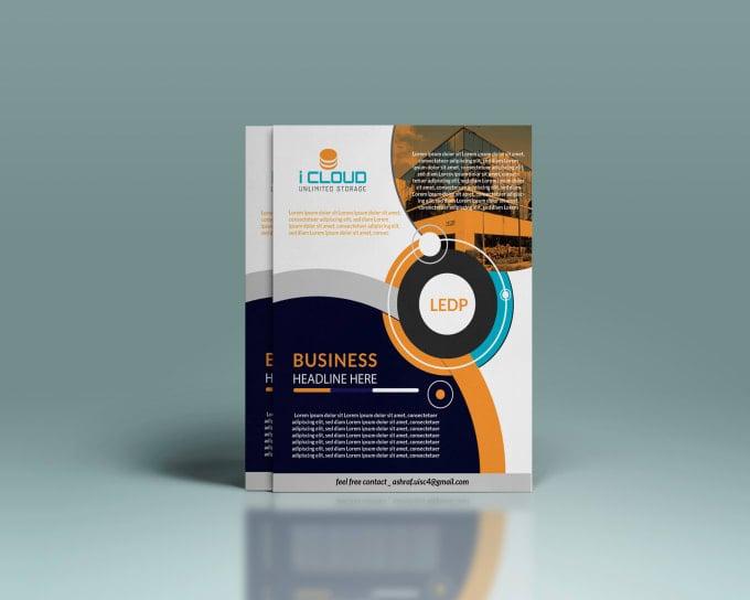 I will do awesome professional business flyer or brochure design