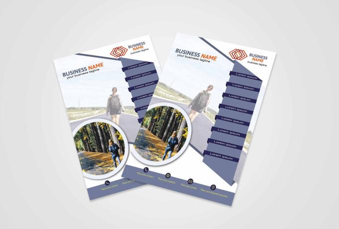 I will do awesome professional business flyer or brochure design