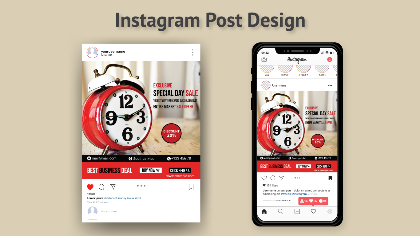 I will design Any social Media Post for your Business within 19 hours