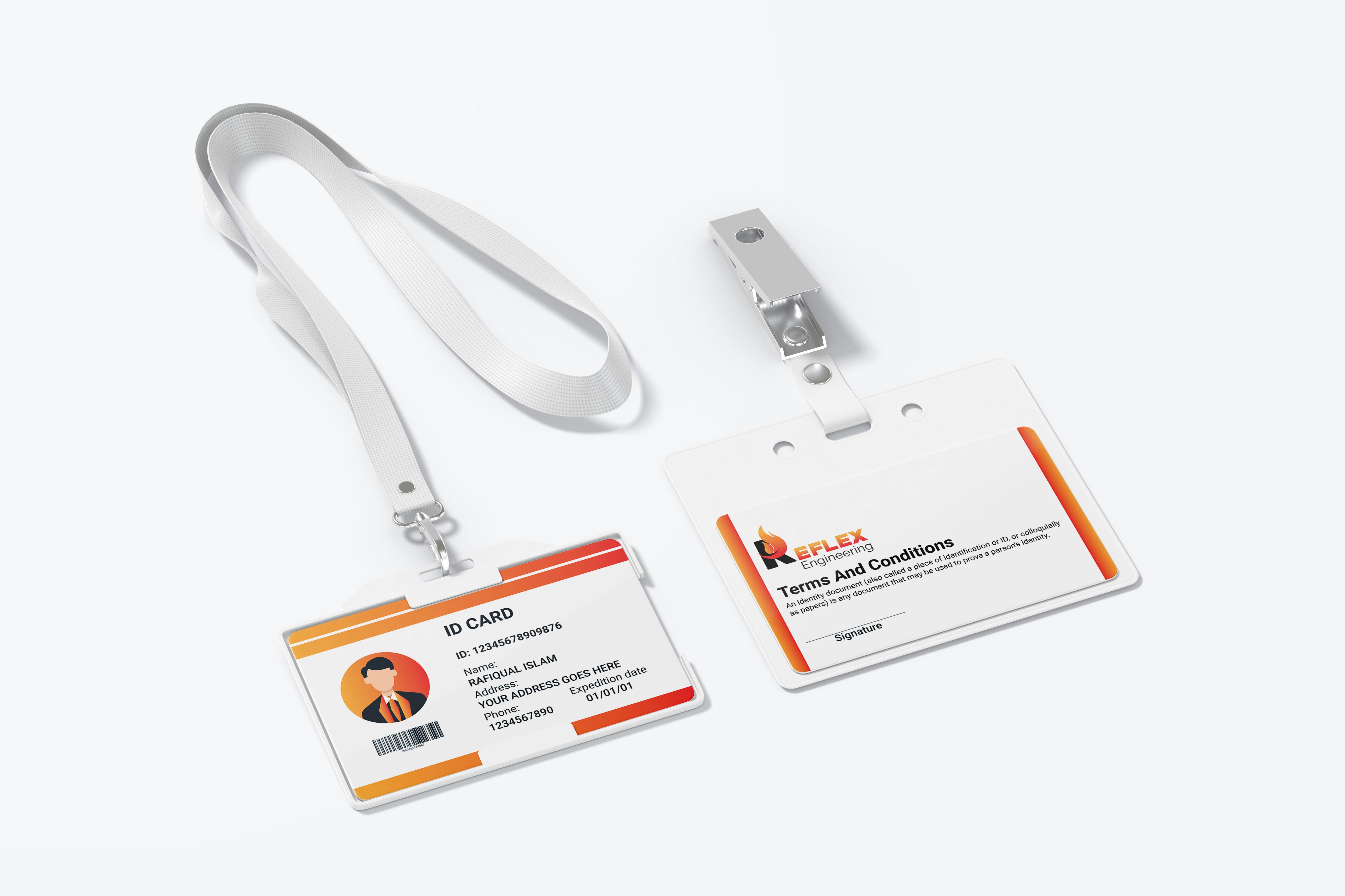 I will design Professional Id Card Design for your Business