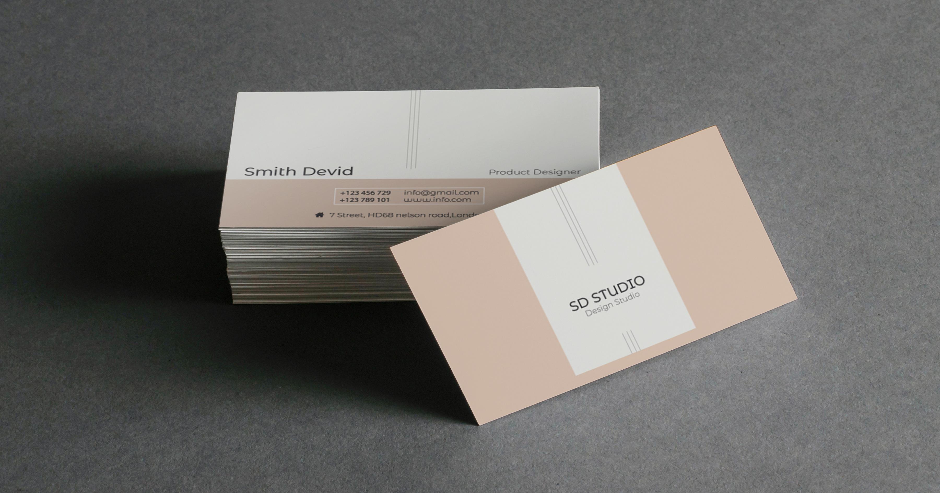 I will design unique business cards for you