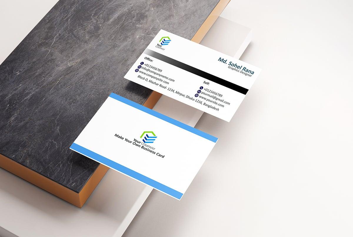 I will design standard professional business card