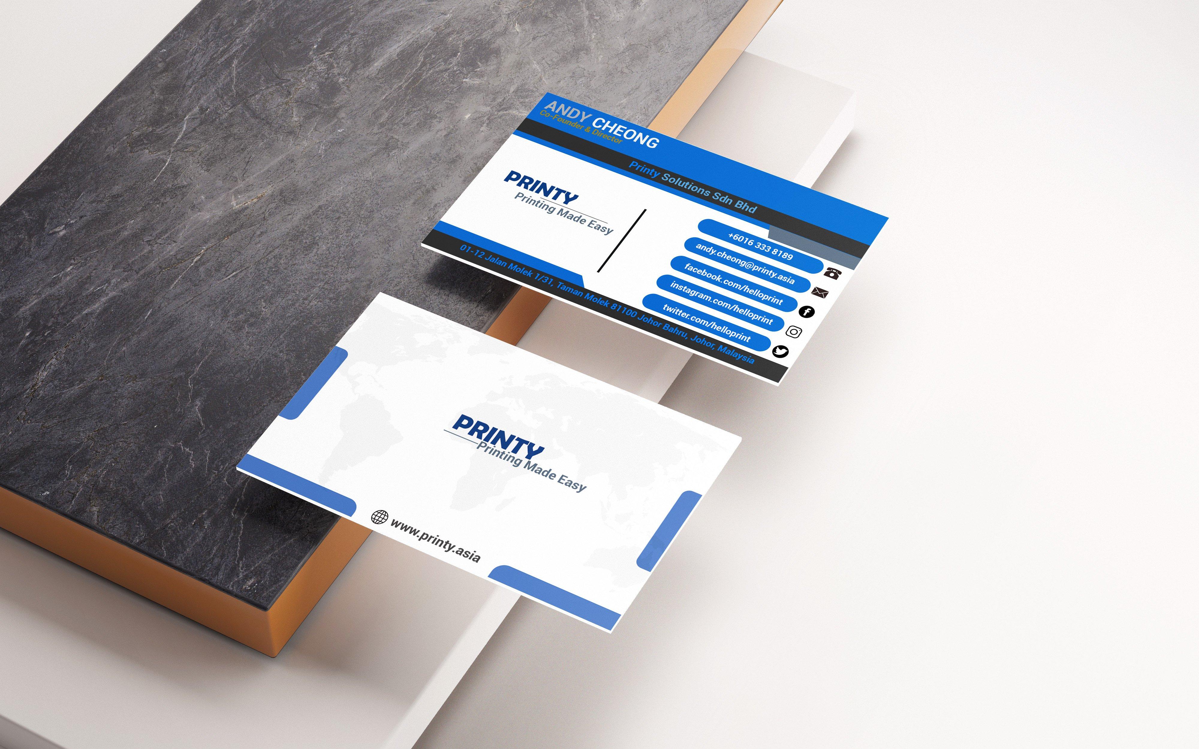 I will design standard professional business card