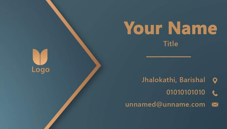 Design attractive business card for you.