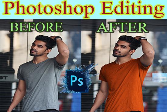 I will do photoshop editing, background removal, edit any photo professionally. 