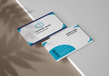 I will do a smart and professional business card design