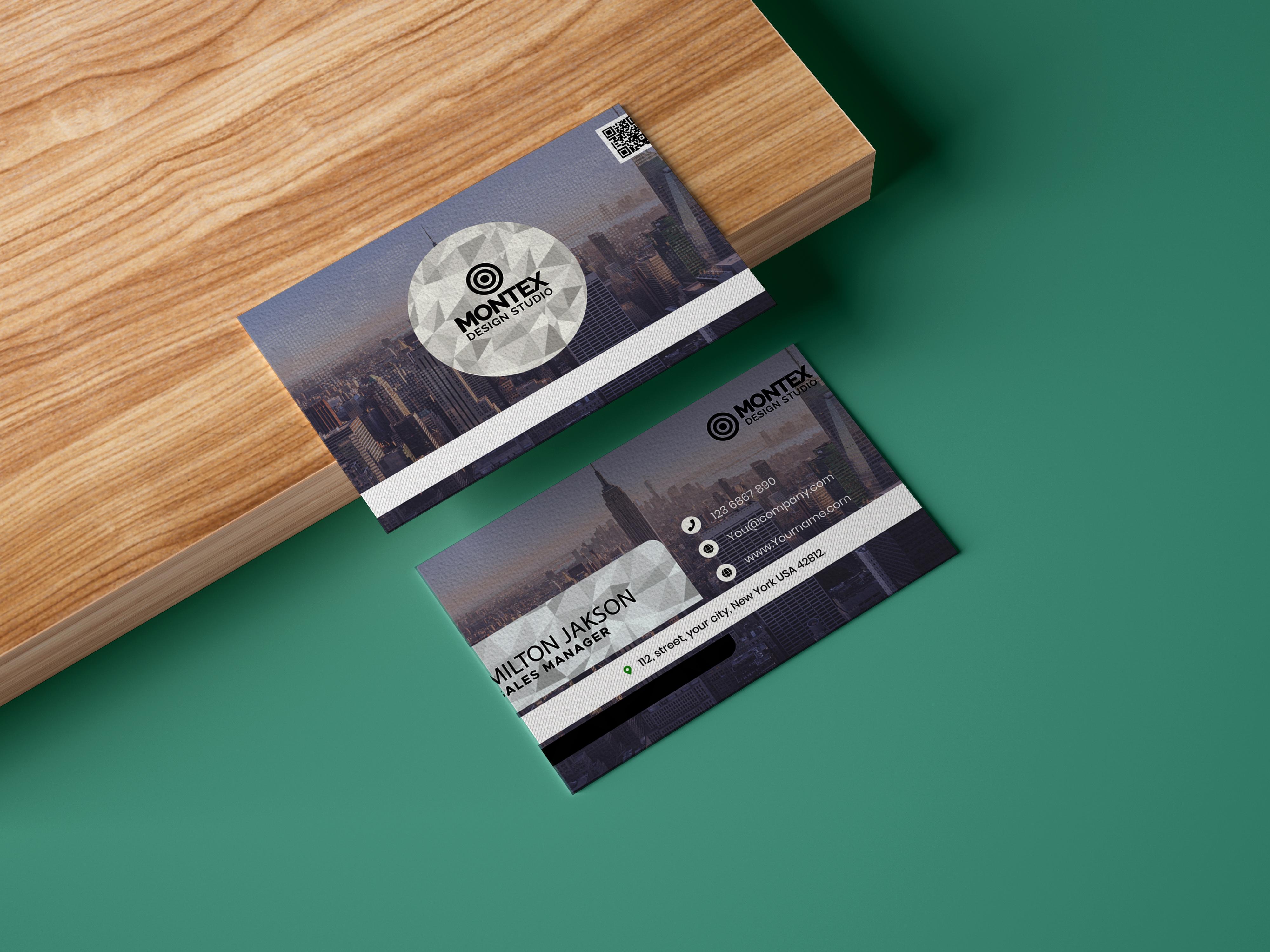 I will design your minimalist business card