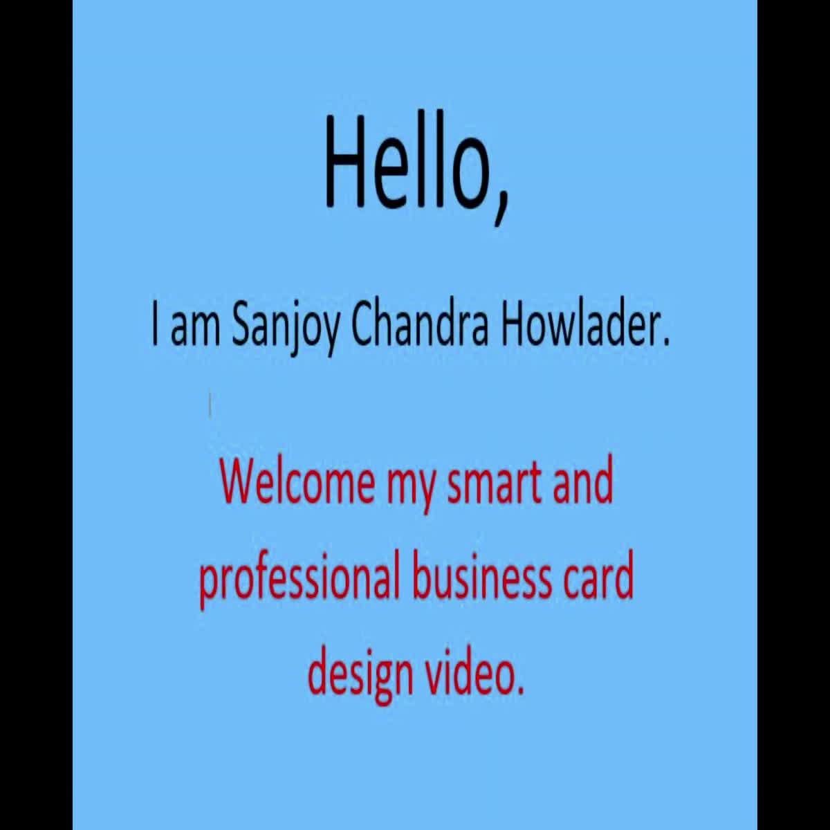 I will do a smart and professional business card design