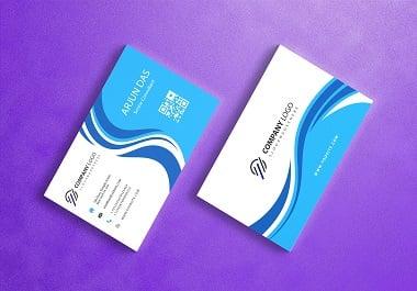 I will do a smart and professional business card design