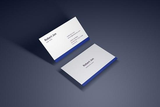I will design your minimalist business card