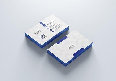 I will do a smart and professional business card design
