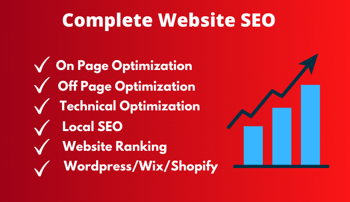 I'll do monthly SEO (on page seo, off page seo, technical optimization)