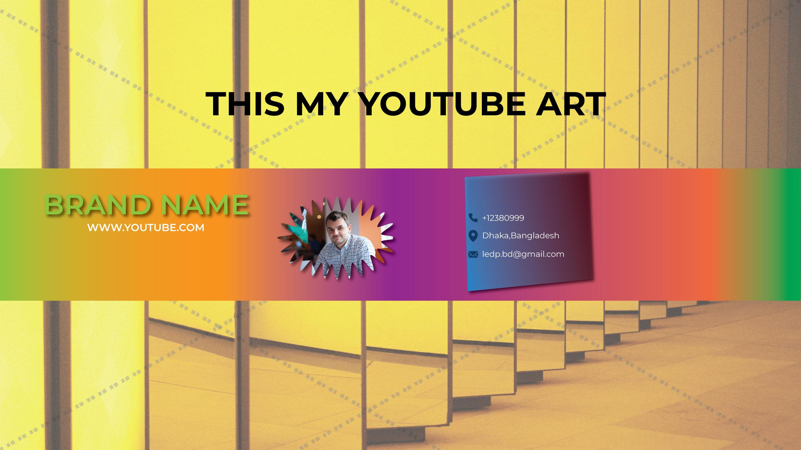 I will creat nice youtube thumbnail for you