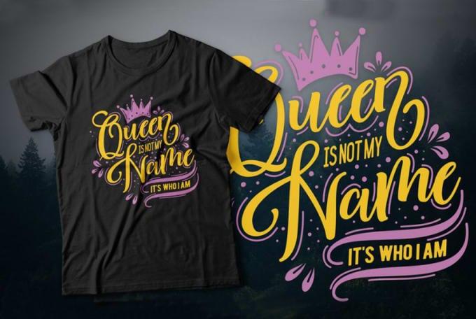 I will create attractive graphic t shirt design