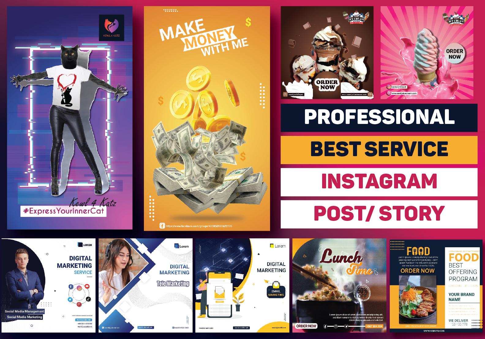 I will create Post or story design