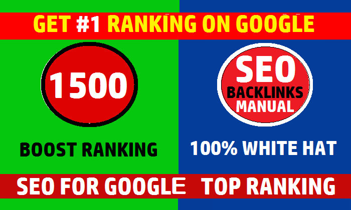 Guaranted white hat seo 1500 backlinks, link building service for google top ranking