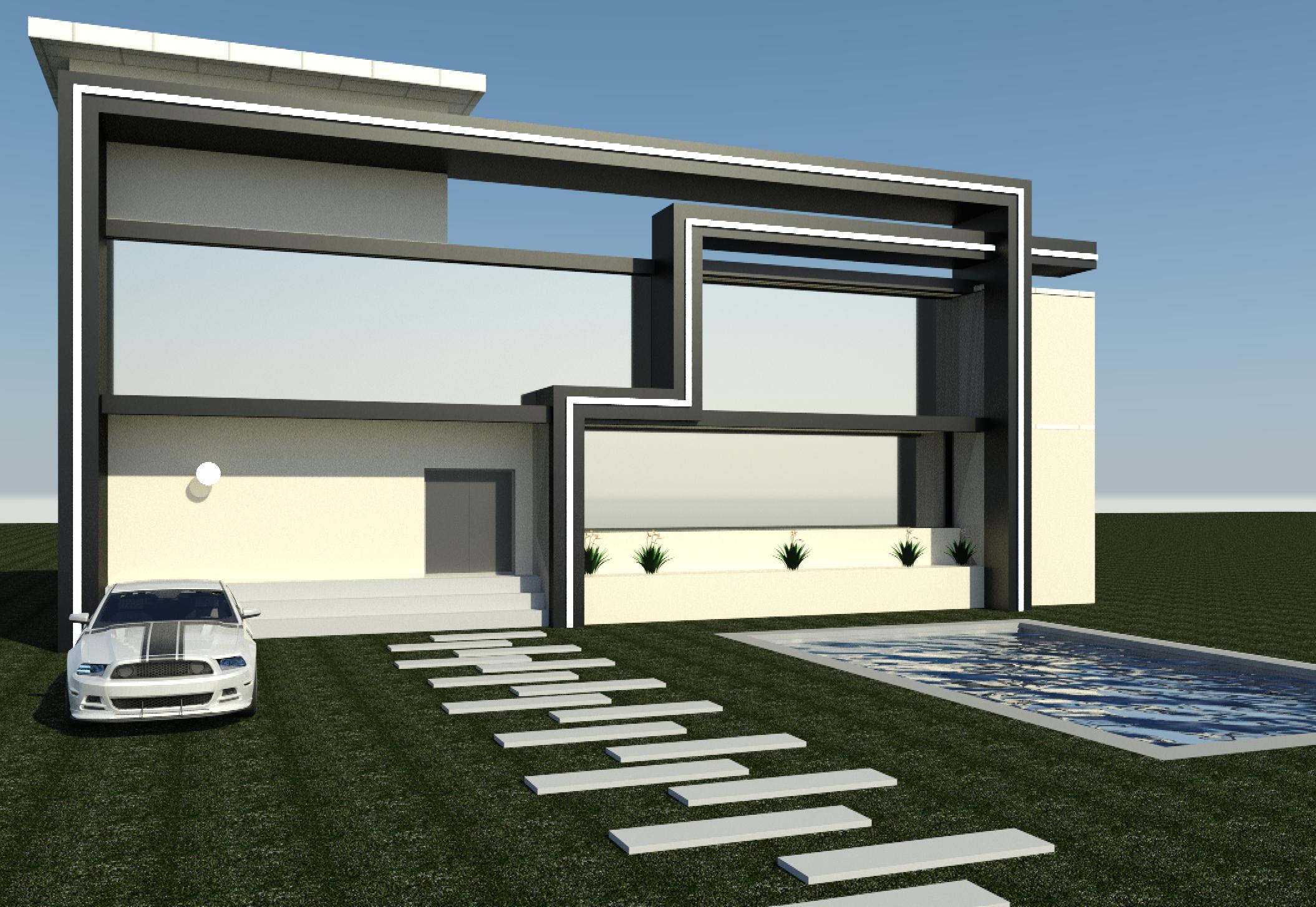 I will make 2d floor plan and 3d exterior architecture rendering in revit