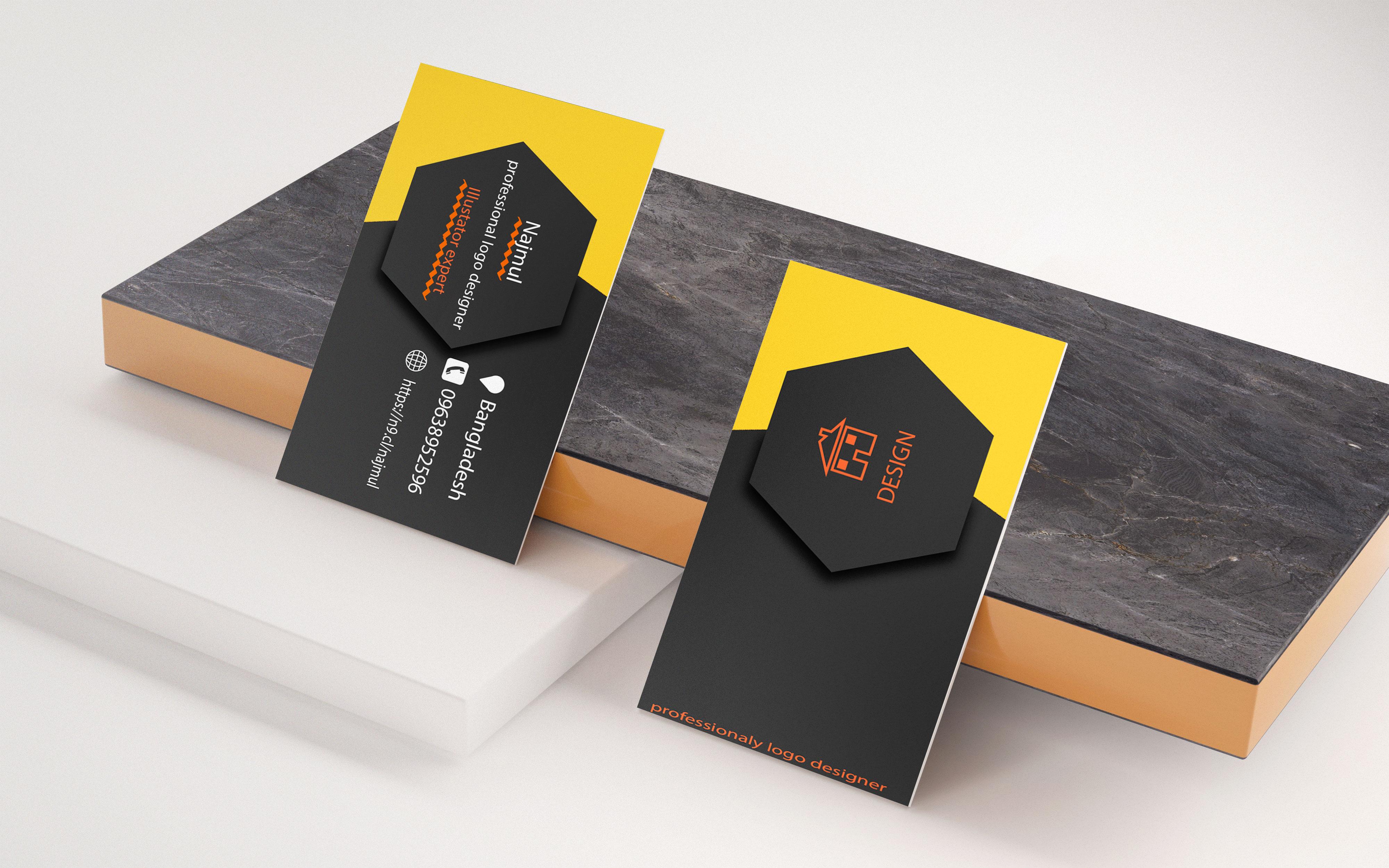 I will design logo, business card and stationery
