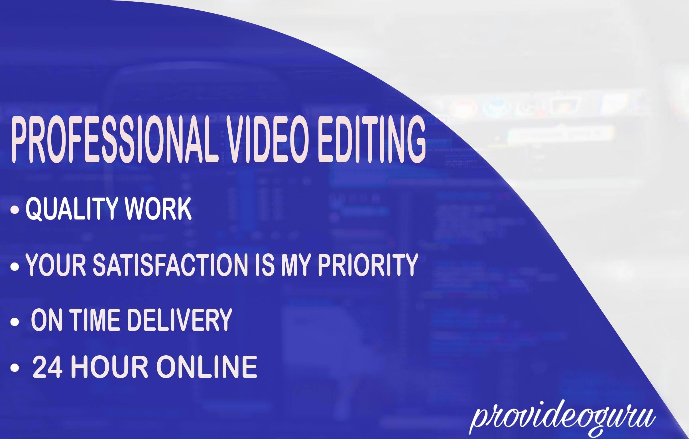 I will be your filmora video editor and video editing expert