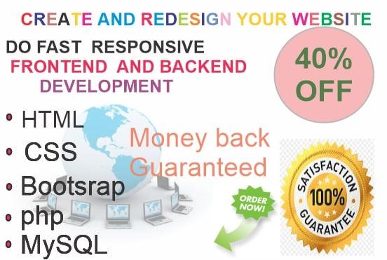HTML and CSS editing and Design