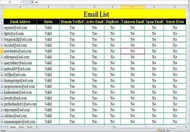 2000 USA Niche targeted verified Email List for Email Marketing