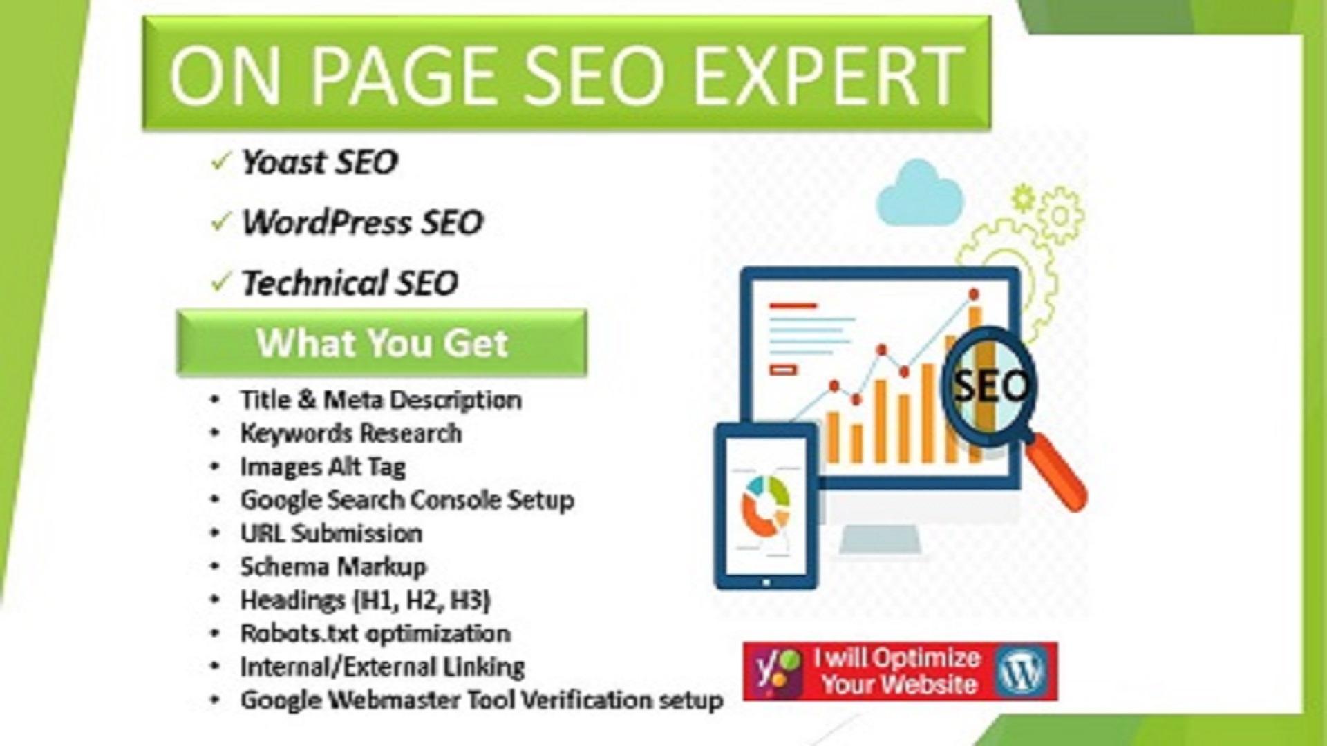 I will do WordPress Yoast SEO on page optimization for Google top ranking