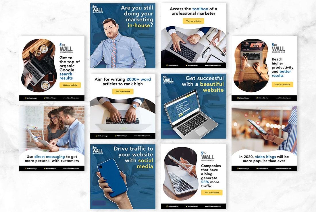 I will create unique social media content