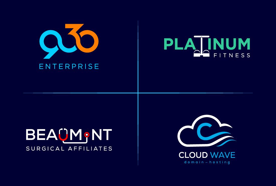 I will do Modern Minimalist, Unique, custom, flat logo design for your business