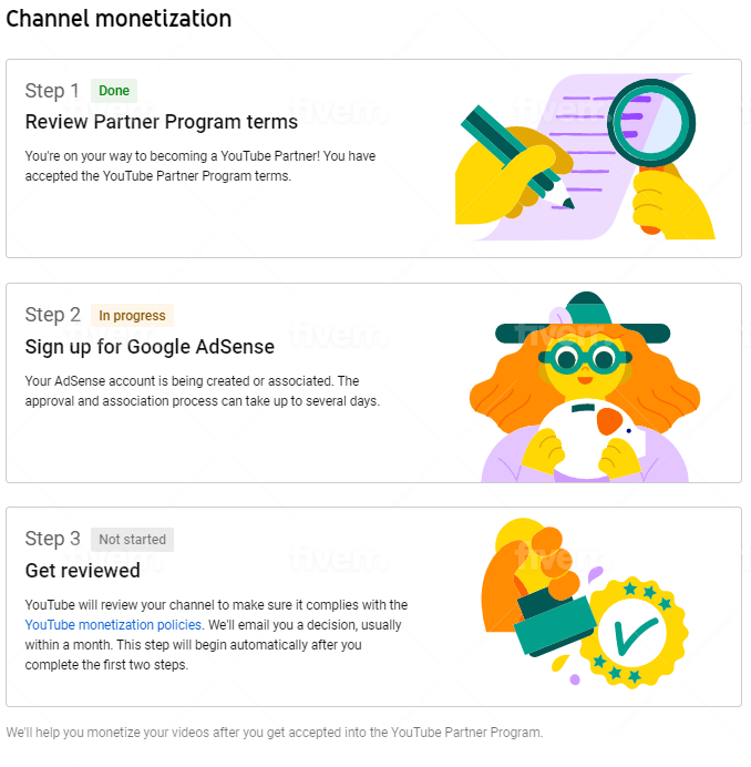 I will do YouTube Video promotion for monetization